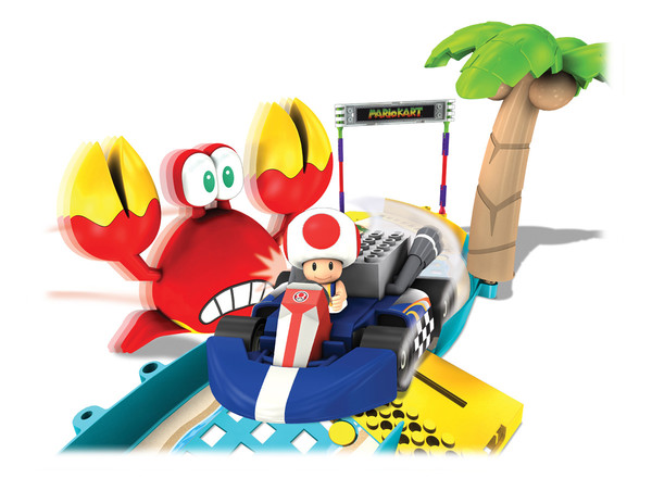 Kani-san, Kinopio (Toad Side-stepper Challenge), Mario Kart Wii, K'NEX, Model Kit